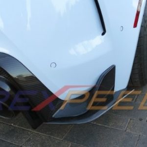 Rexpeed V2 Carbon Rear Bumper Skirts GR Supra A90